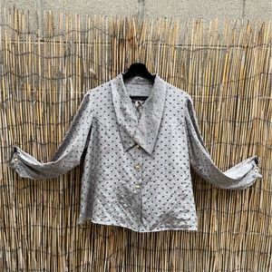 VINTAGE Flowy Psychedelic Blouse